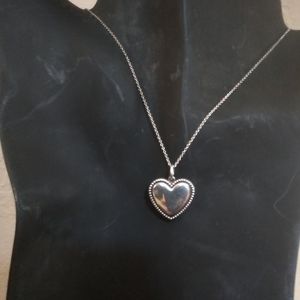 Authentic Tiffany's Large Heart Necklace